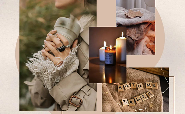 奶茶色微水泥，涂抹秋冬氛圍感