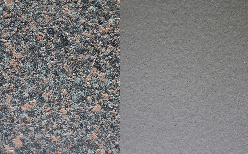 水包砂和真石漆的區(qū)別圖片對比!