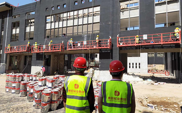 外墻真石漆專業(yè)施工隊哪里找?【通合外墻施工】